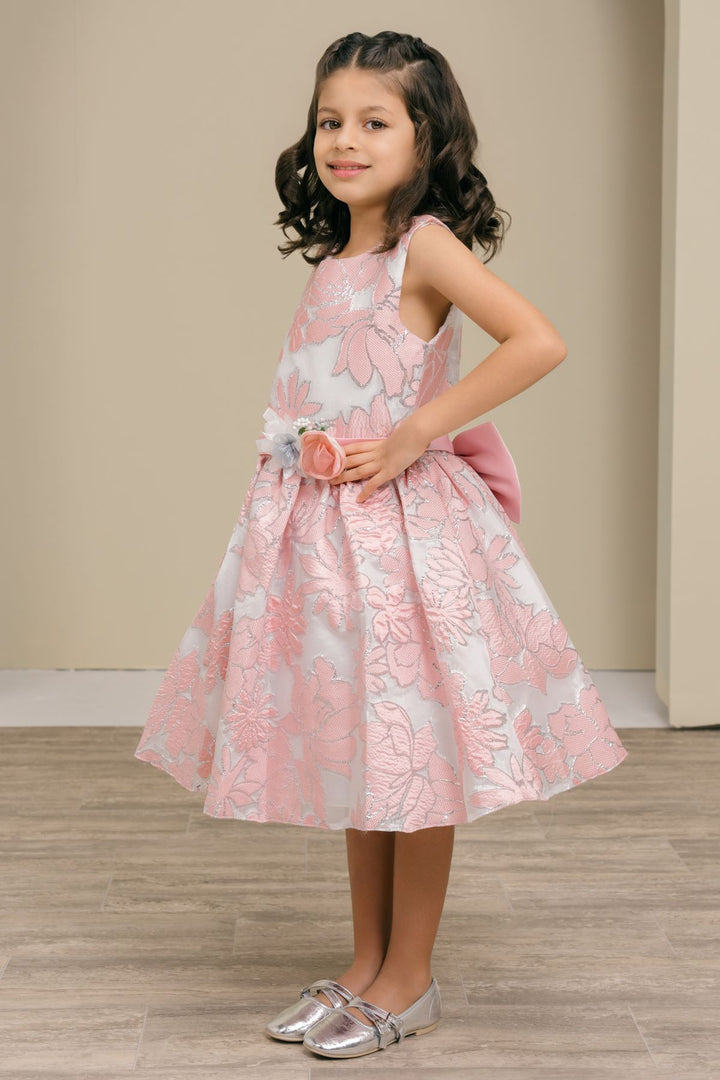 Girls Print Sleeveless Dress by Cinderella Couture 9169