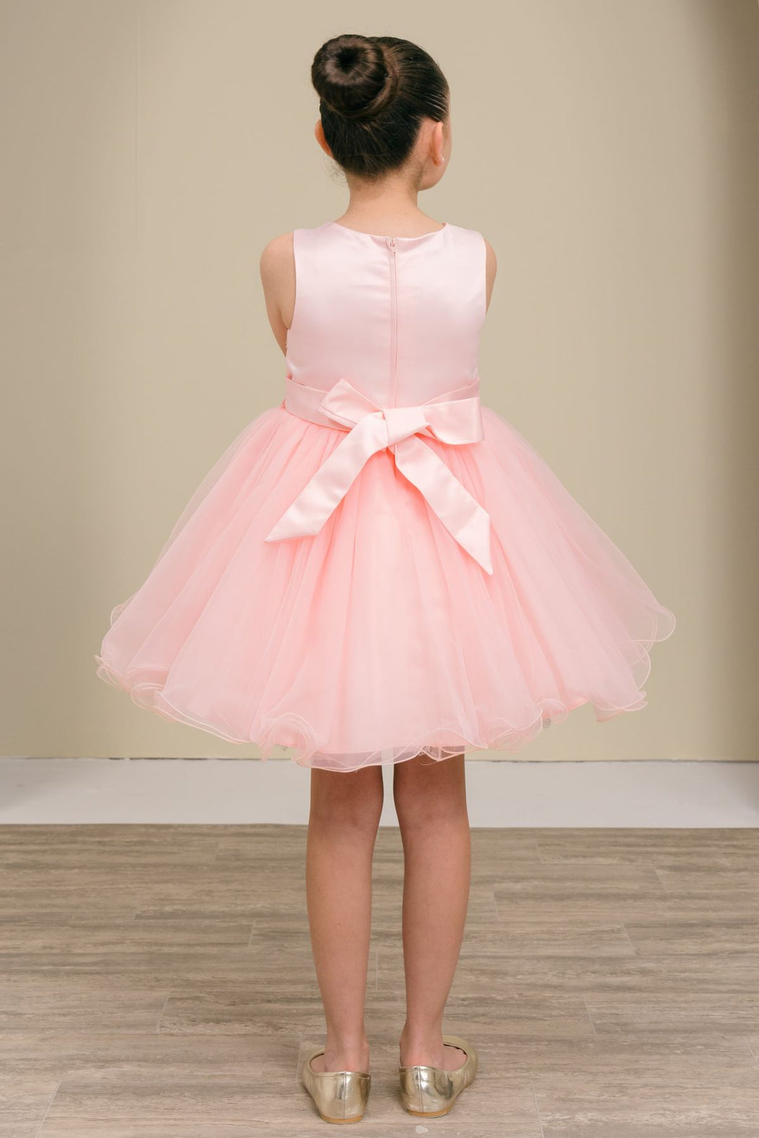 Girls Short Sleeveless Dress by Cinderella Couture 9172