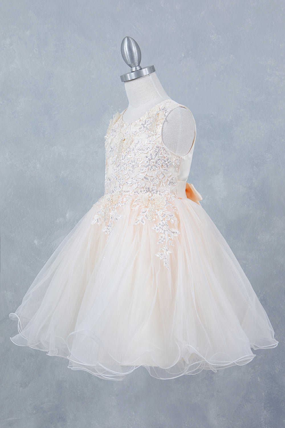Girls Short Sleeveless Dress by Cinderella Couture 9172