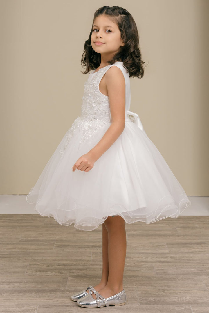 Girls Short Sleeveless Dress by Cinderella Couture 9172
