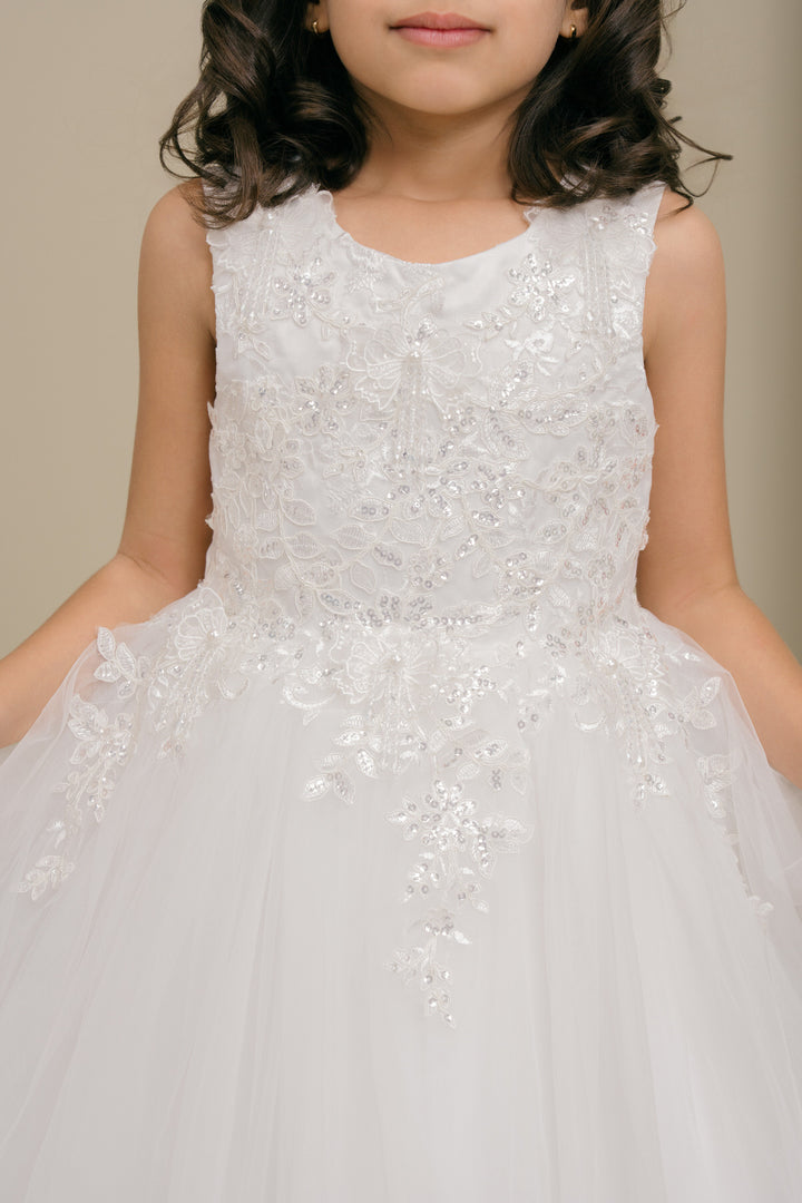 Girls Short Sleeveless Dress by Cinderella Couture 9172