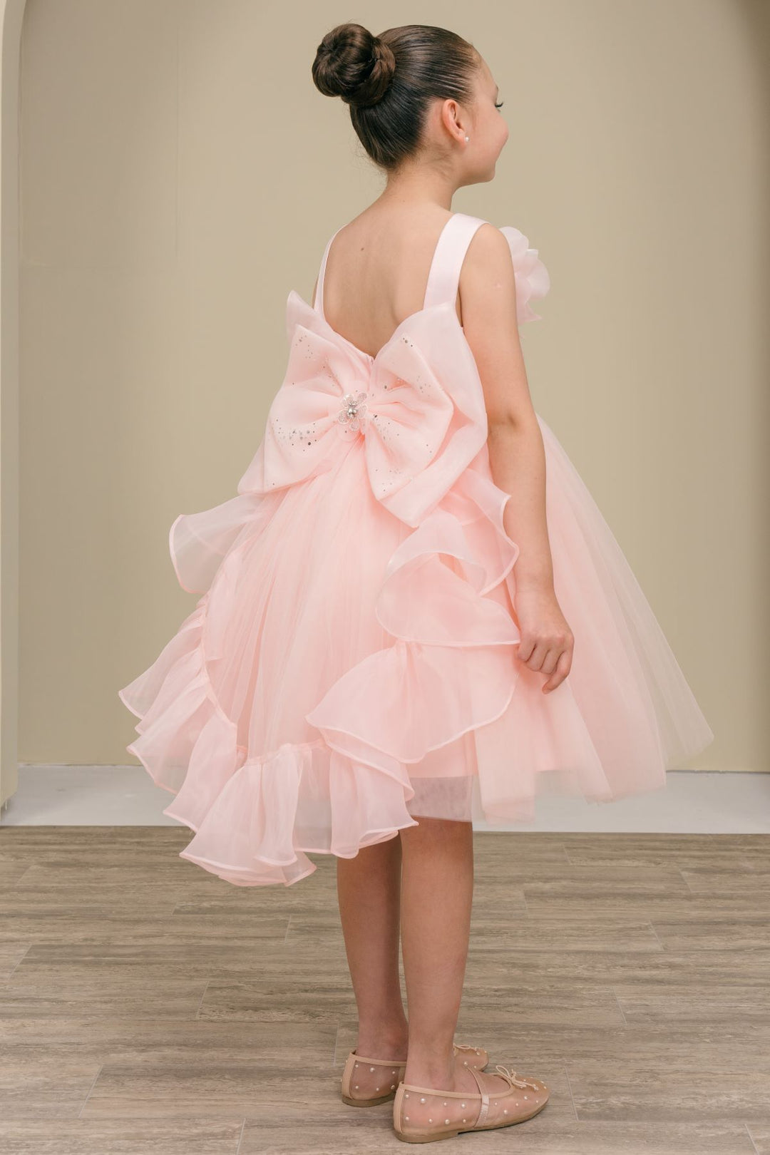 Girls Sleeveless Dress by Cinderella Couture 9178