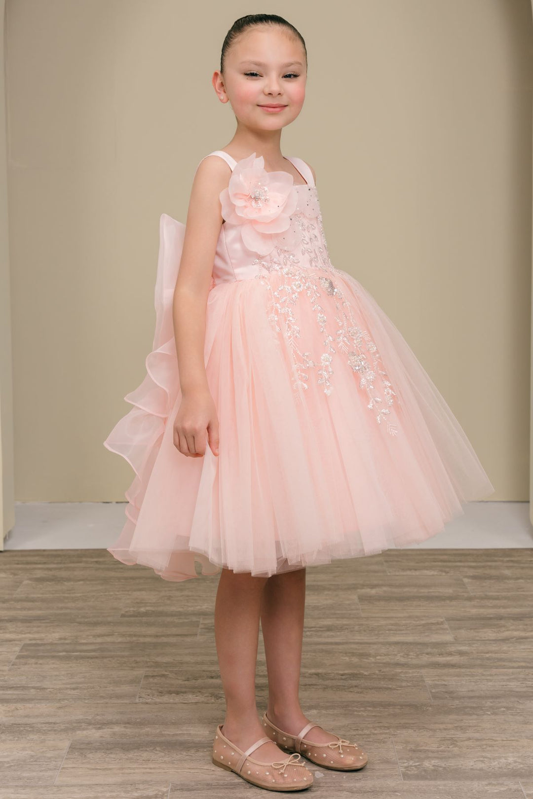 Girls Sleeveless Dress by Cinderella Couture 9178