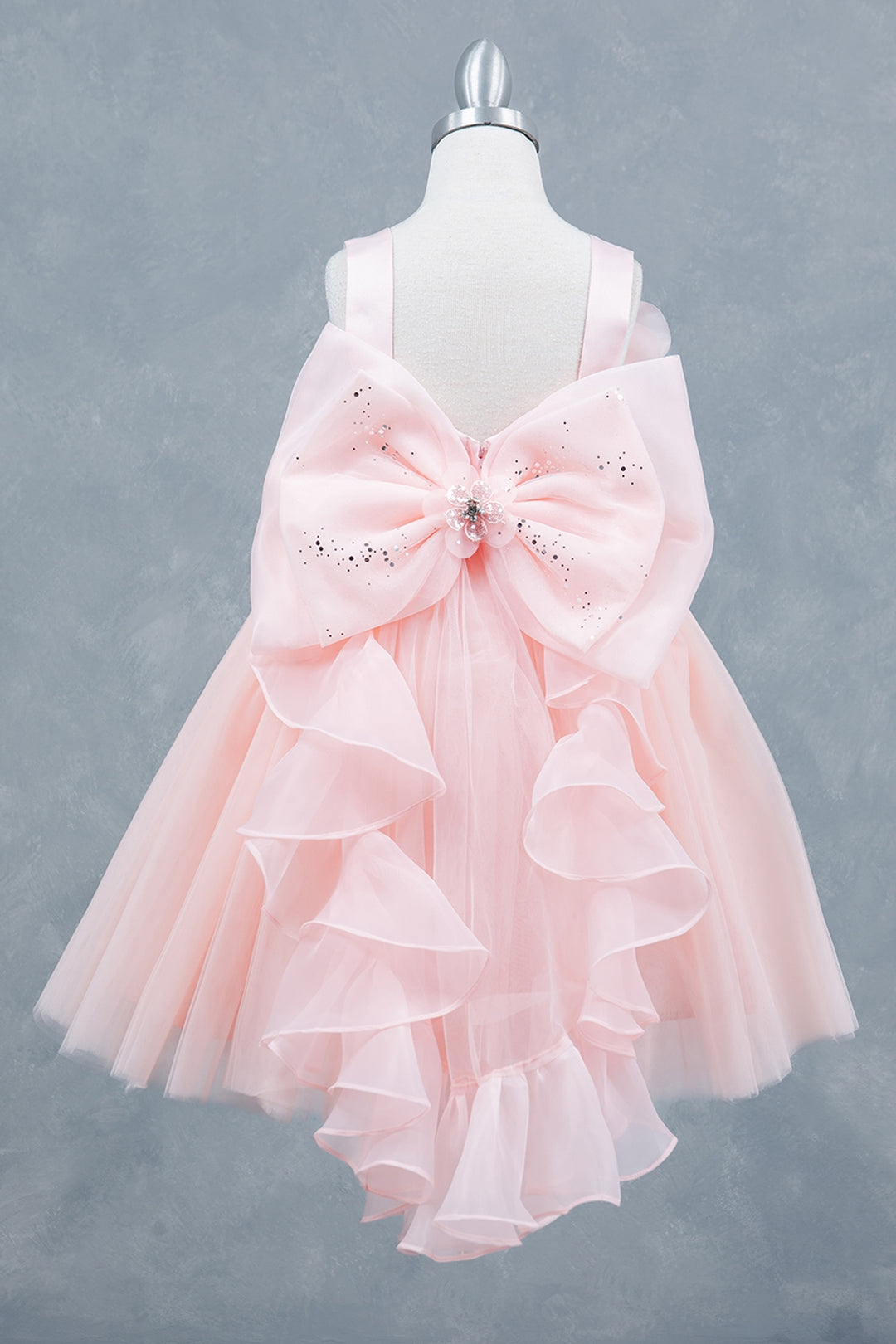 Girls One Shoulder Dress by Cinderella Couture 9178