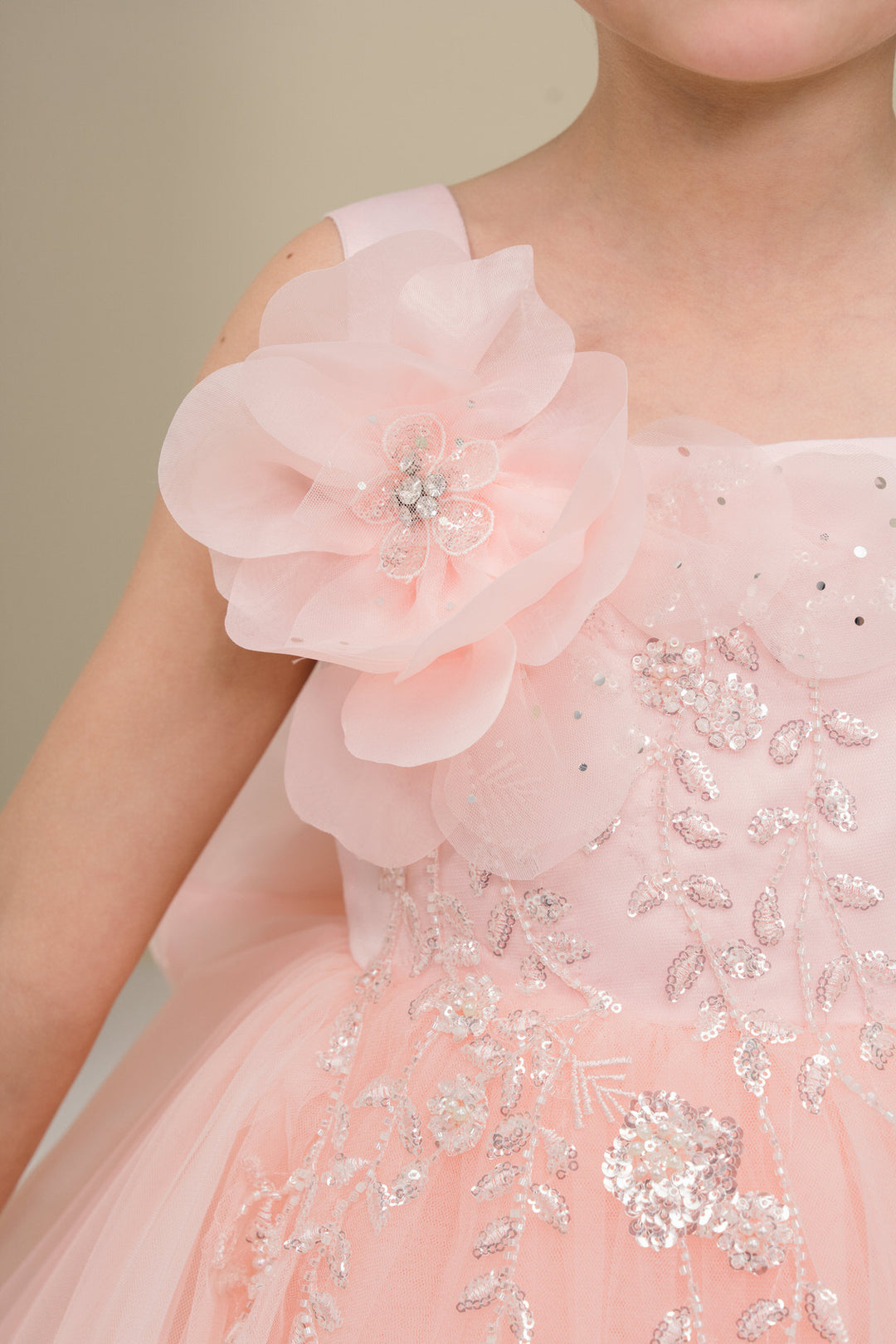 Girls Sleeveless Dress by Cinderella Couture 9178