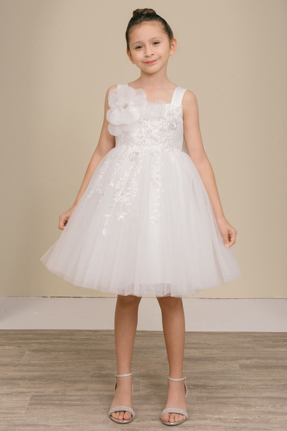 Girls Sleeveless Dress by Cinderella Couture 9178