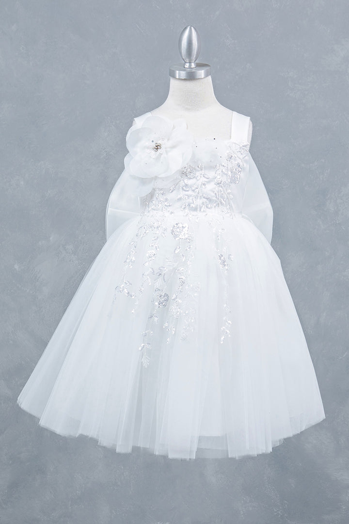 Girls One Shoulder Dress by Cinderella Couture 9178