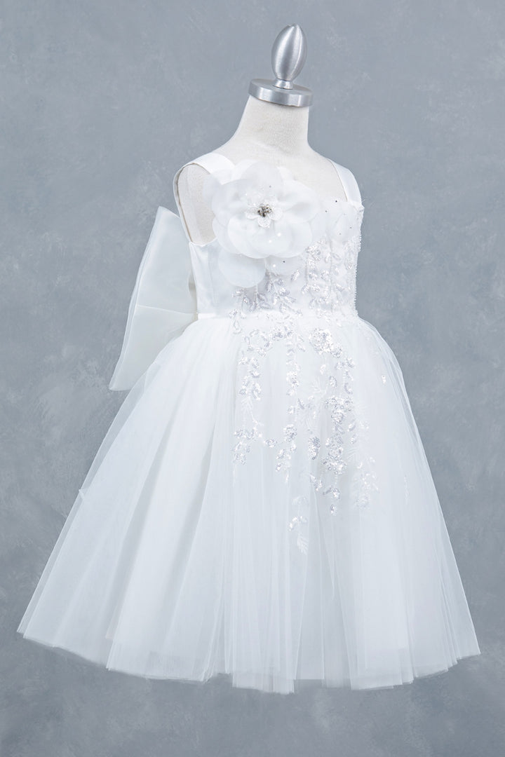 Girls One Shoulder Dress by Cinderella Couture 9178