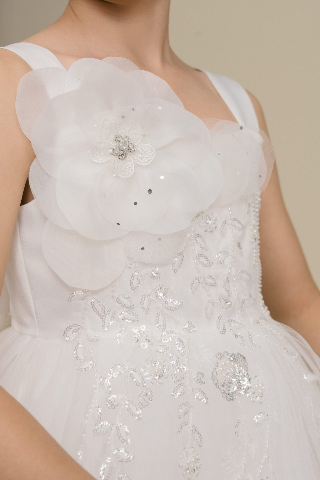 Girls Sleeveless Dress by Cinderella Couture 9178