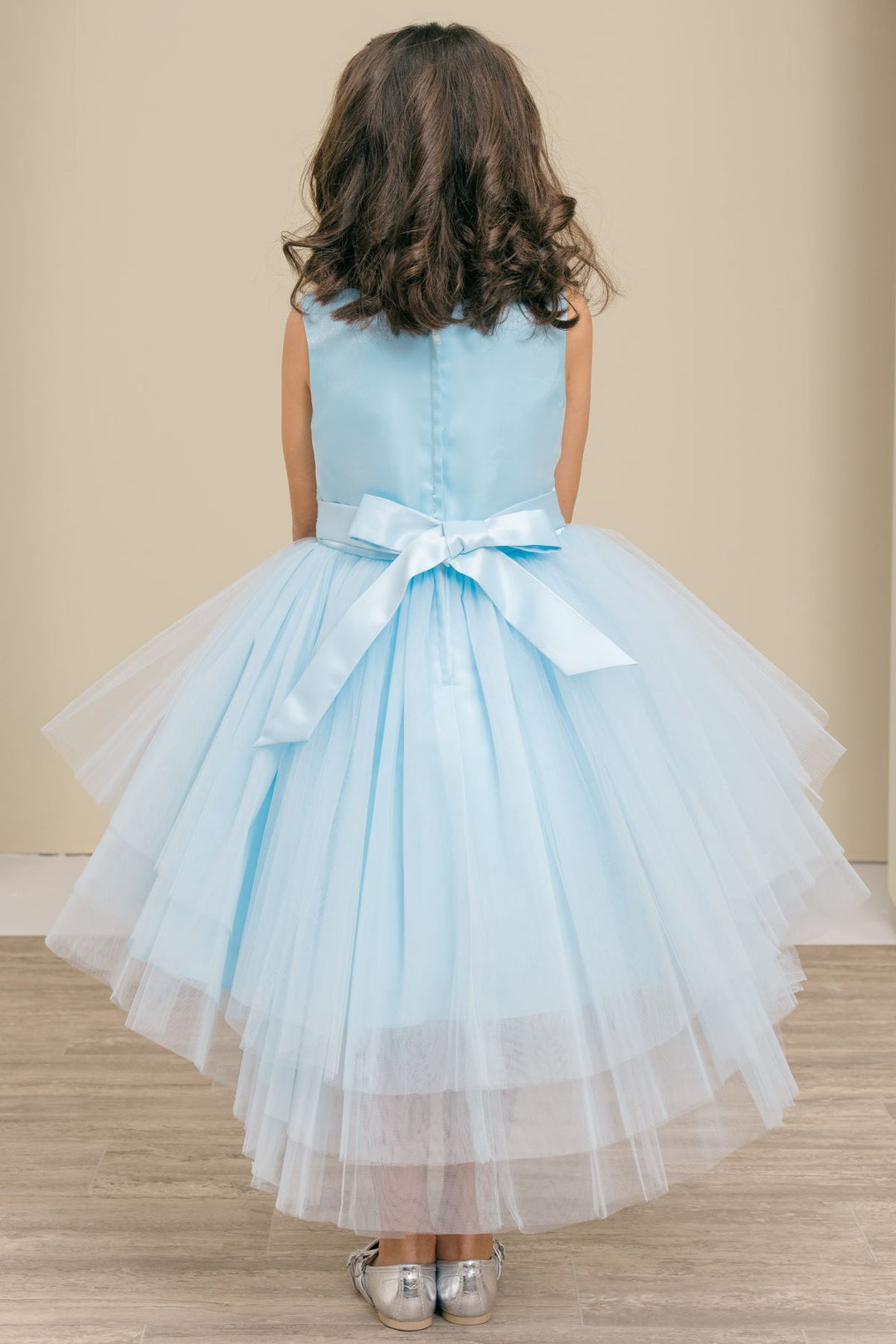 Girls Sleeveless Tiered Dress by Cinderella Couture 9180