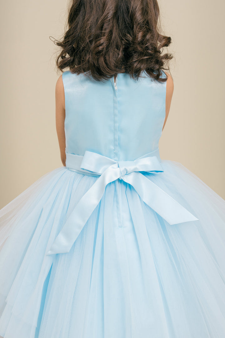 Girls Sleeveless Tiered Dress by Cinderella Couture 9180