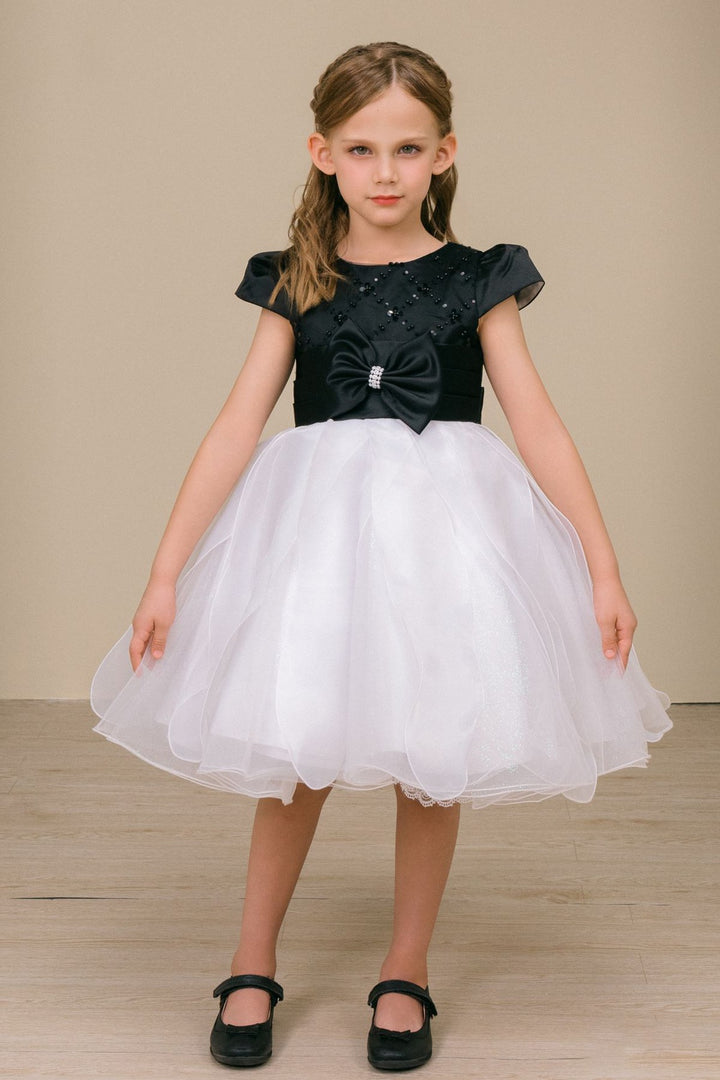 Girls Short Sleeve Dress by Cinderella Couture 9185