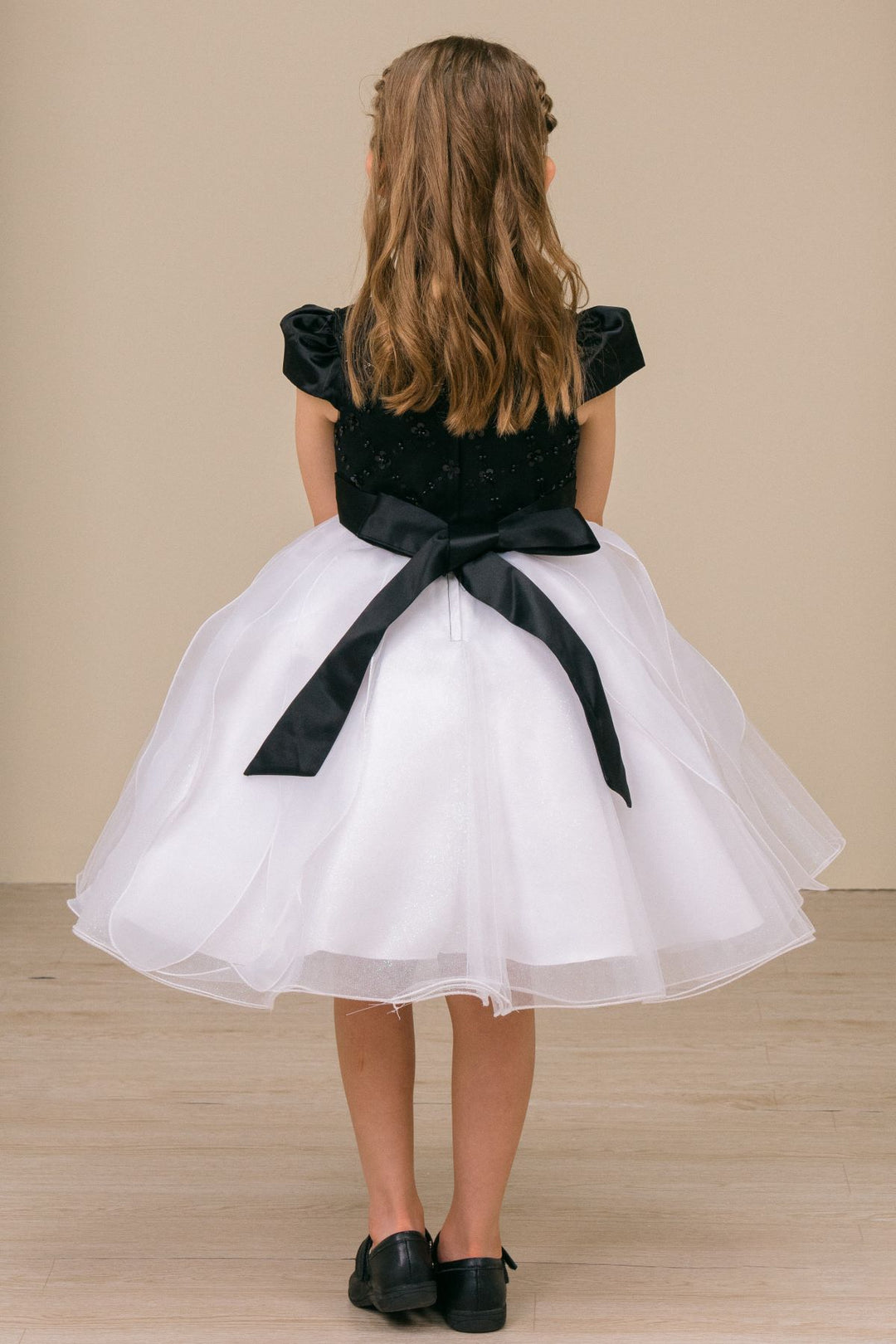 Girls Short Sleeve Dress by Cinderella Couture 9185