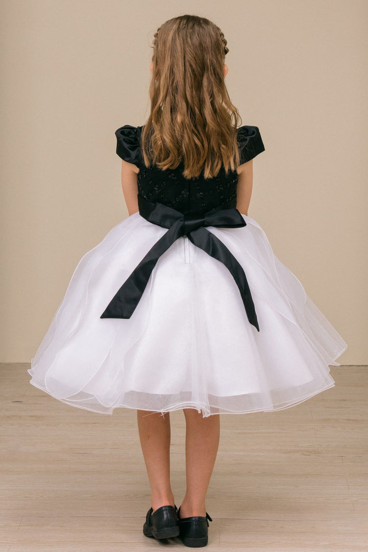 Girls Short Sleeve Dress by Cinderella Couture 9185