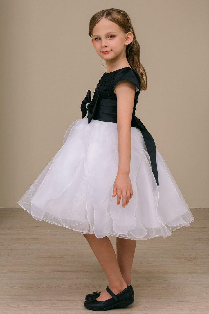 Girls Short Sleeve Dress by Cinderella Couture 9185