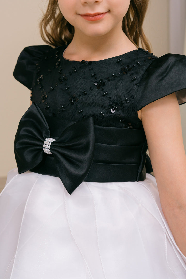 Girls Short Sleeve Dress by Cinderella Couture 9185