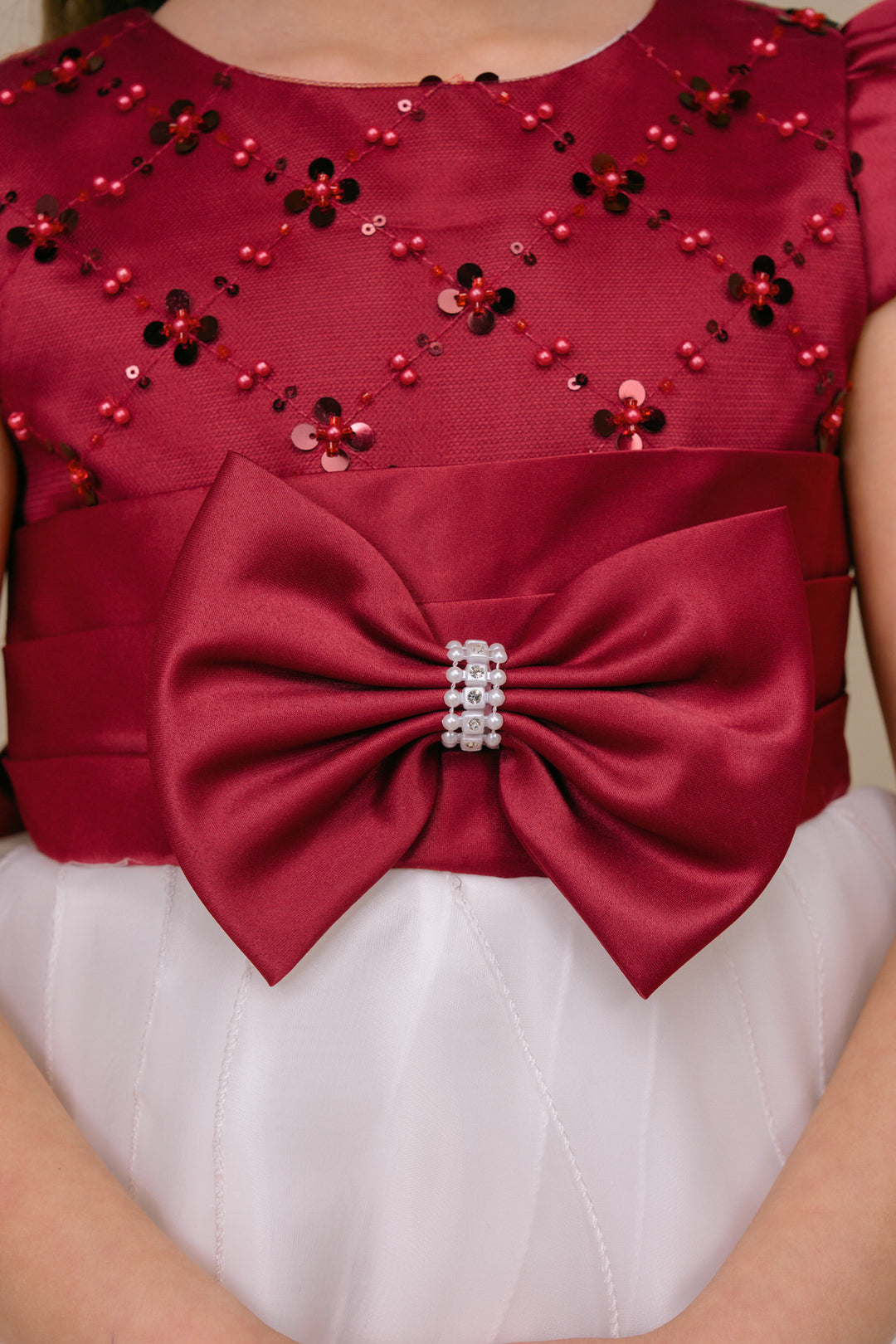 Girls Short Sleeve Dress by Cinderella Couture 9185