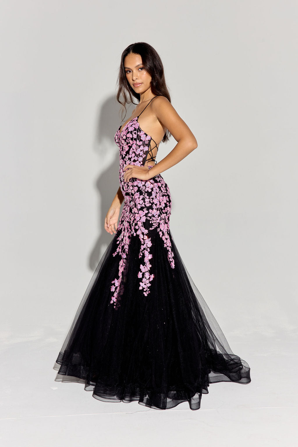 Sequin Applique Mermaid Dress by Eureka 9696 ABC Fashion Sequin Applique Mermaid Dress by Eureka 9696 ABC Fashion