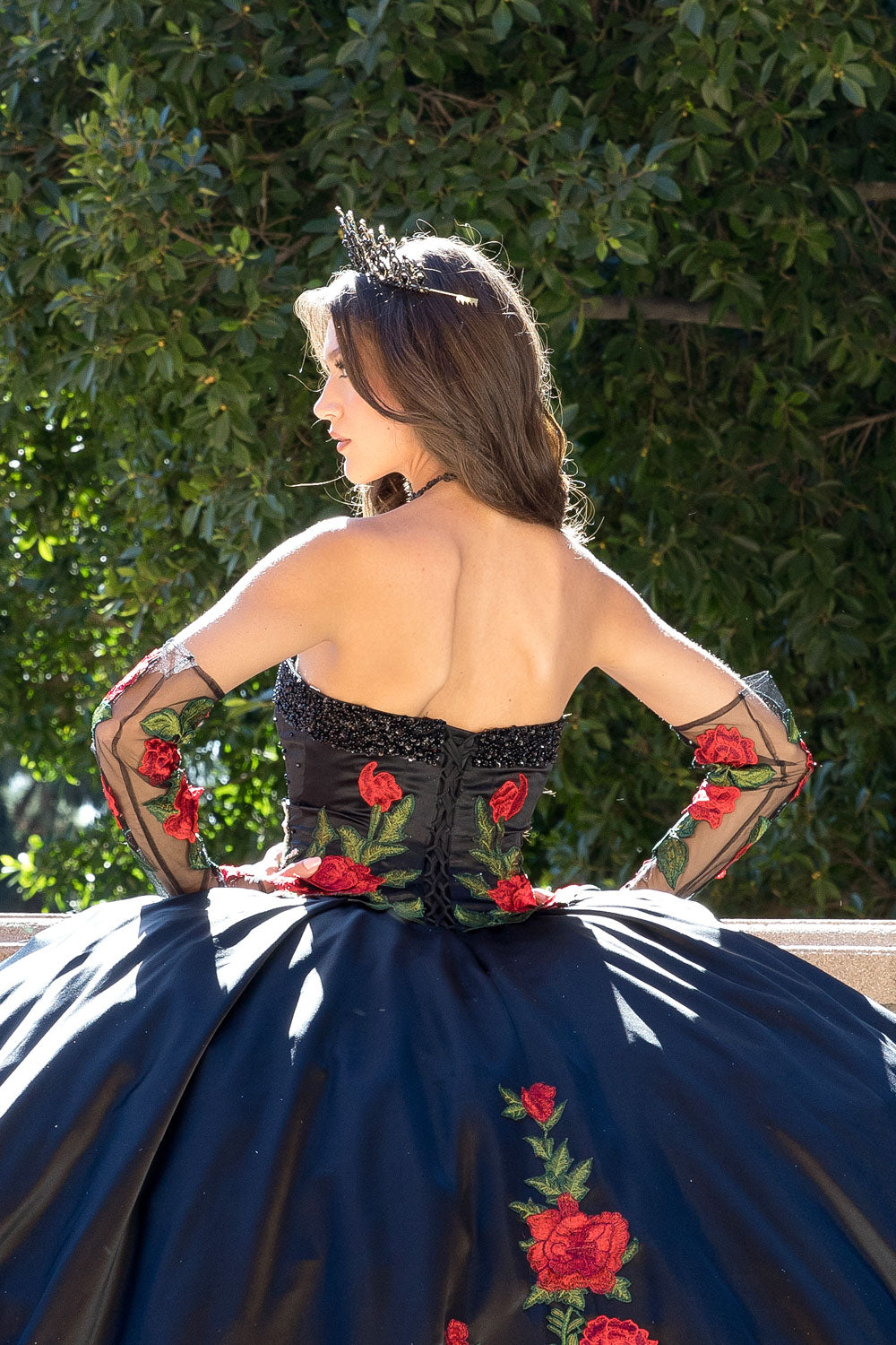Rose Charro Ball Gown by Petite Adele PQ1083 – ABC Fashion