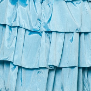 Off Shoulder Ruffled Ball Gown by Petite Adele PQ1095