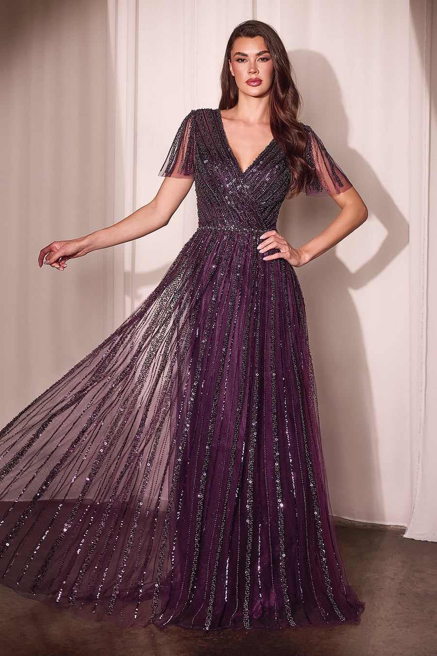 Afancy long dress main image 1