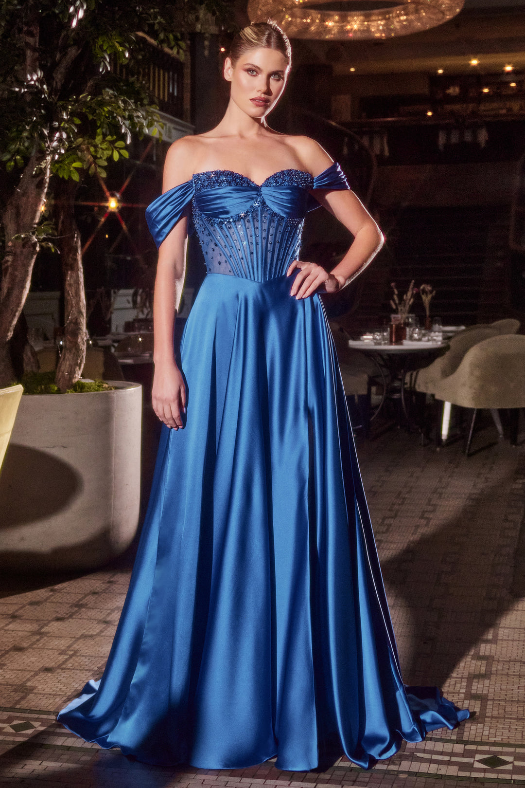 Royal Blue Halter A-line Soft Satin Long Bridesmaid Dresses, Simple Prom Dresses, Wedding Party Dresses Royal Blue Halter A-line Soft Satin Long Bridesmaid Dresses, Simple Prom Dresses, Wedding Party Dresses