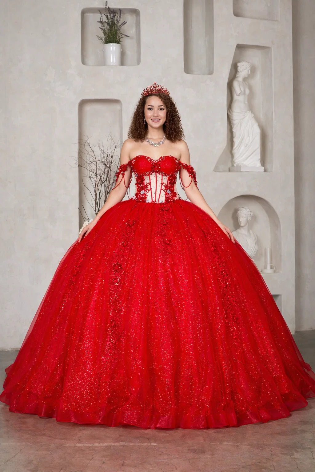 Corset Sweetheart Ball Gown by Calla SCL-30028