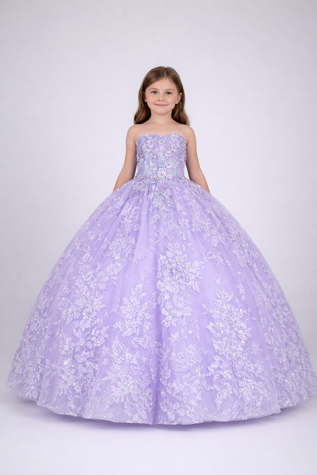 junior purple formal dresses Pretty Lavender Tulle With Lace Applique Junior Prom Dress, New Formal –  classygown