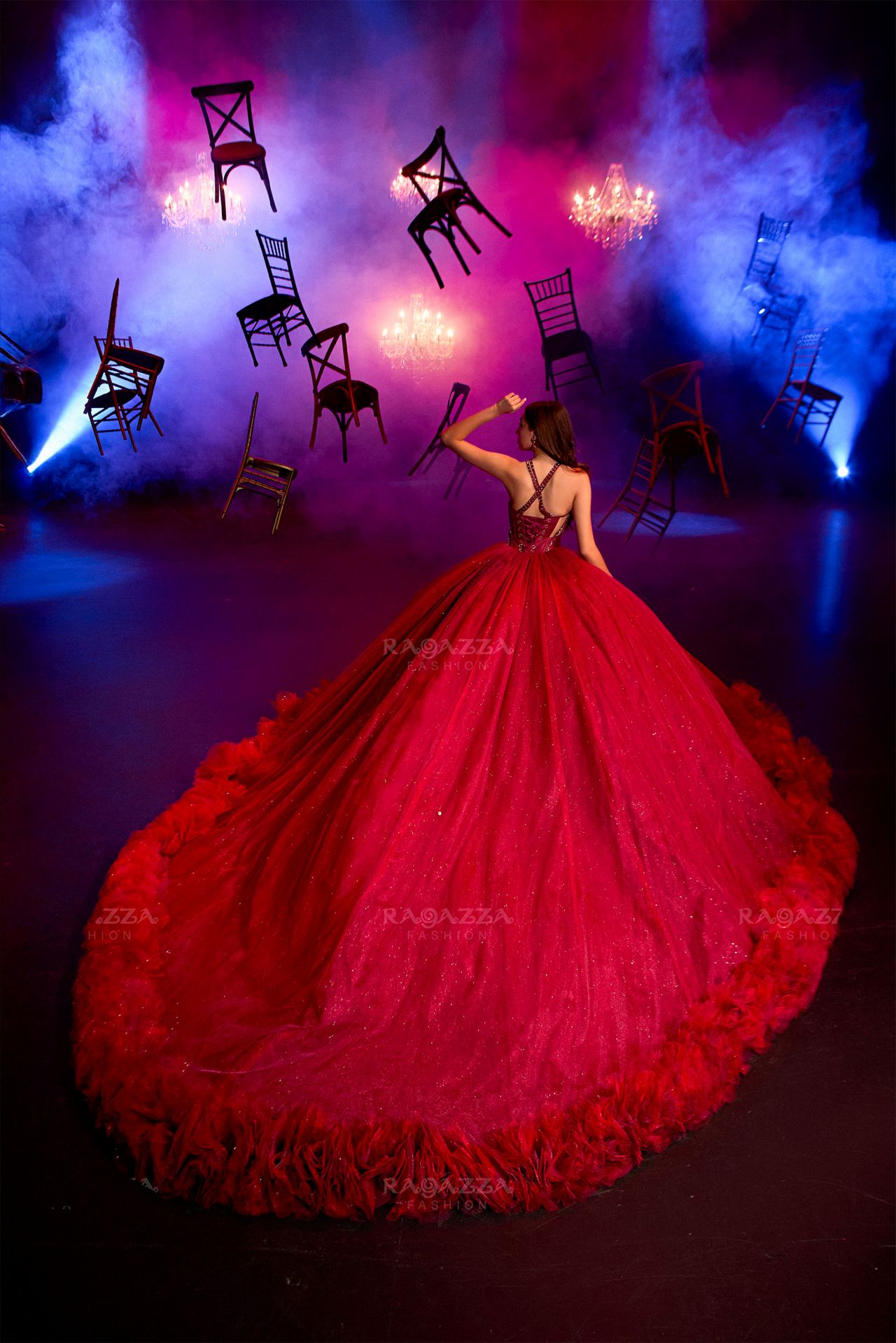 Mini Skirt Quinceanera Dress by Ragazza EV81-681 – ABC Fashion