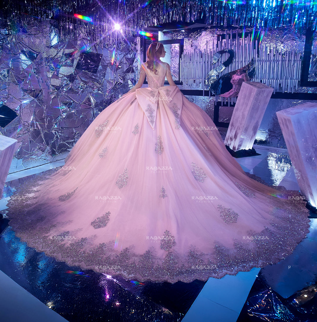 Sleeveless Quinceanera Dress by Ragazza EV85-685