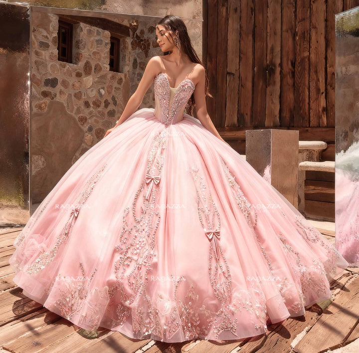 Strapless Quinceanera Dress by Ragazza EV94-694