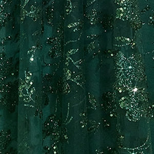 Fitted Floral Beaded Short V-Neck Dress by Amarra 88056