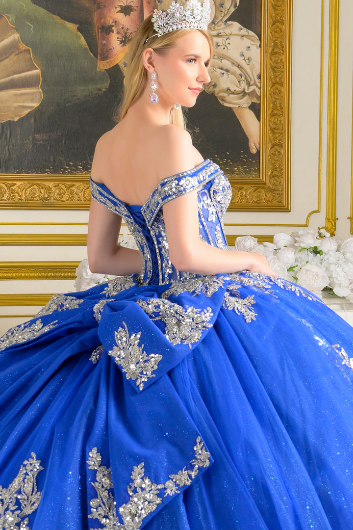 Off Shoulder Ball Gown by Elizabeth K GL3672