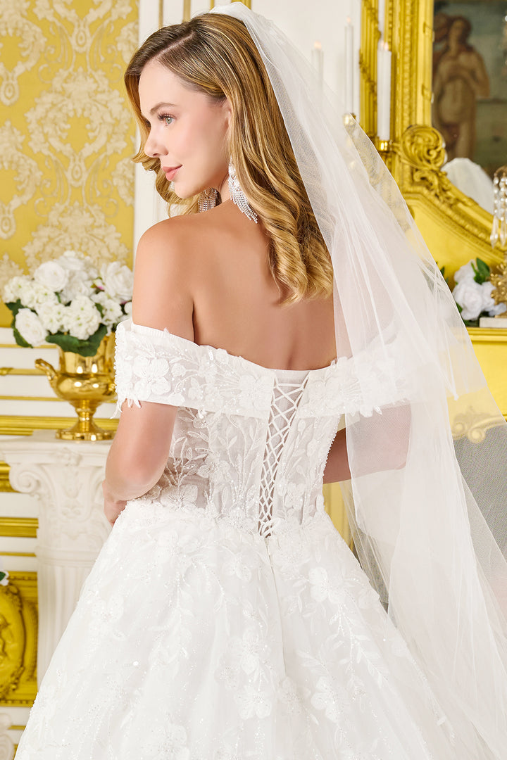 Off Shoulder Bridal Gown by GLS Gloria GL3821