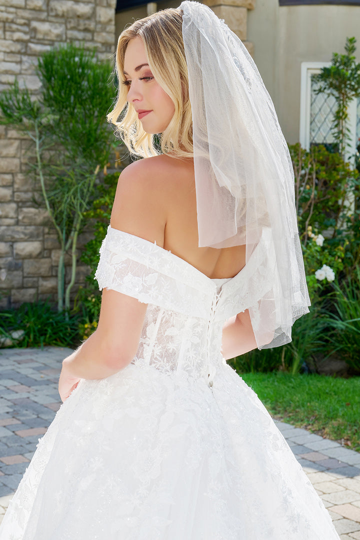 Off Shoulder Bridal Gown by GLS Gloria GL3822