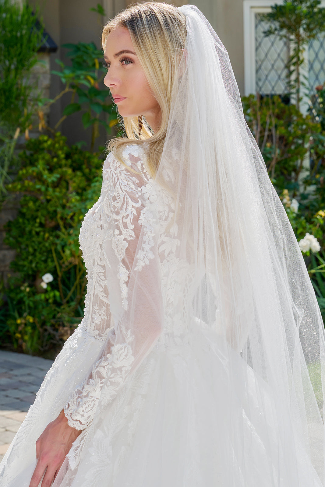 Long Sleeve Bridal Gown by GLS Gloria GL3823