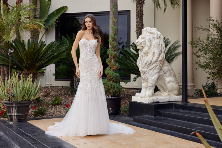 Strapless Mermaid Bridal Gown by Nox Anabel JE1061L