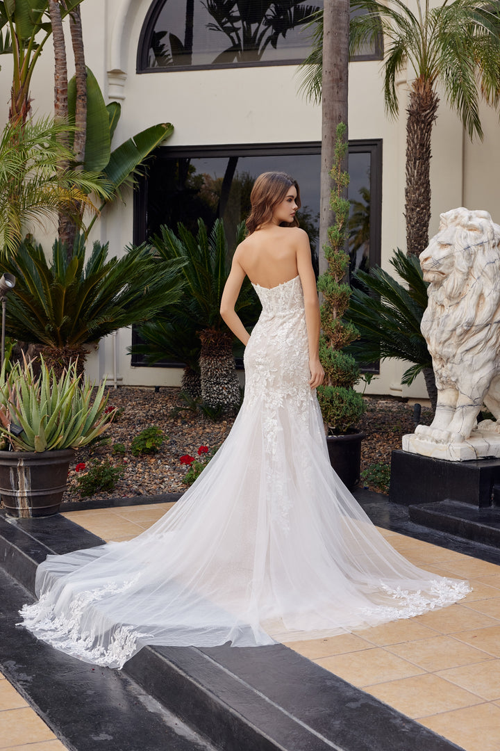 Strapless Mermaid Bridal Gown by Nox Anabel JE1061L
