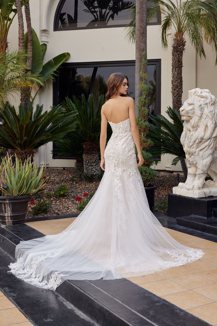 Strapless Mermaid Bridal Gown by Nox Anabel JE1061L