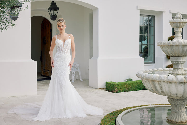 Sleeveless Mermaid Bridal Gown by Nox Anabel JE1063L