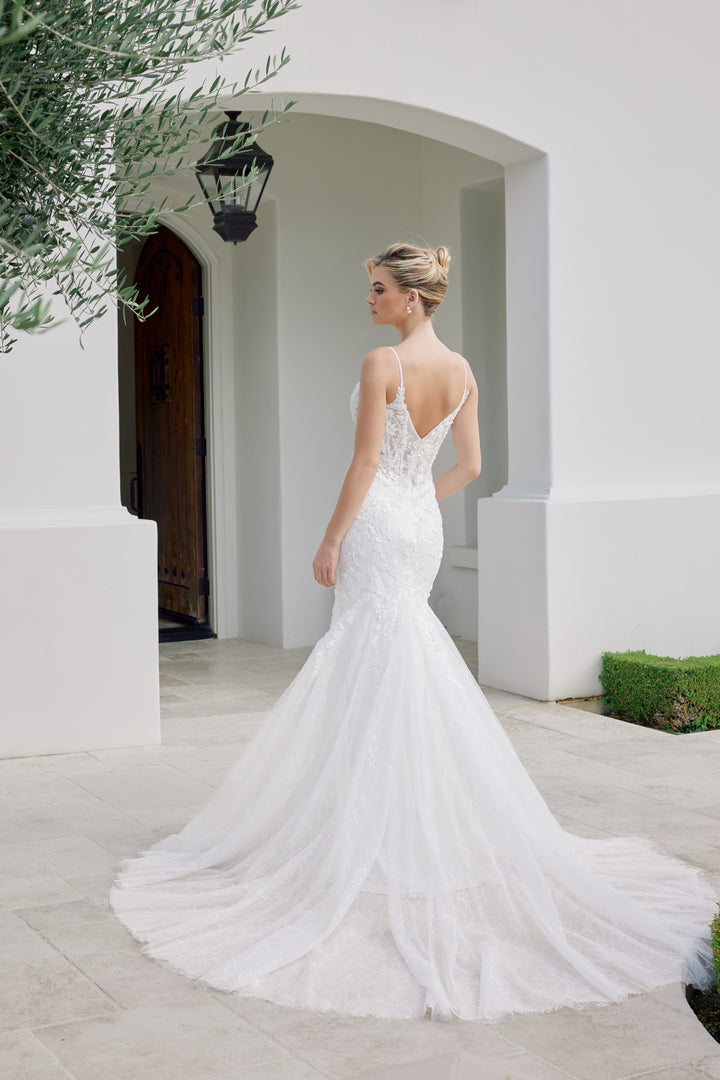 Sleeveless Mermaid Bridal Gown by Nox Anabel JE1063L