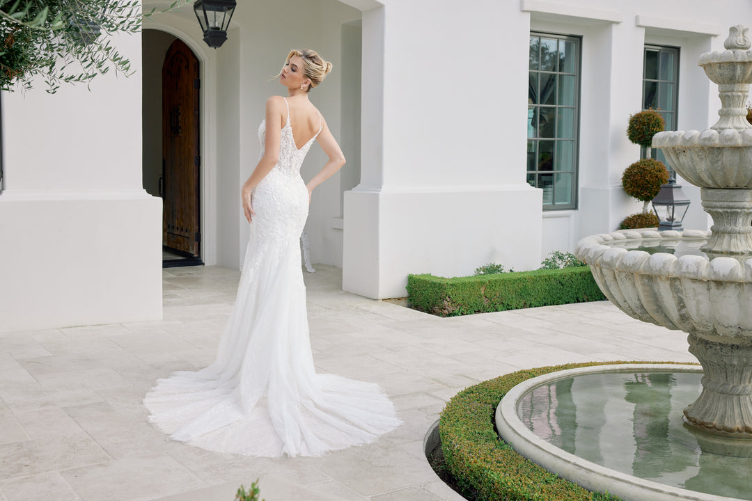 Sleeveless Mermaid Bridal Gown by Nox Anabel JE1063L