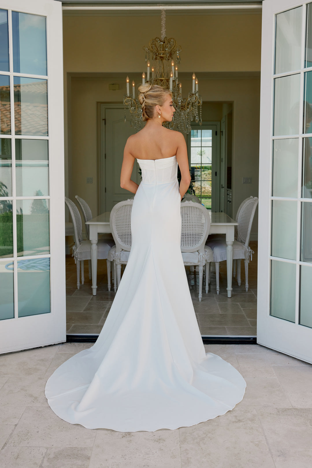 Fitted Strapless Bridal Gown by Nox Anabel JE1084