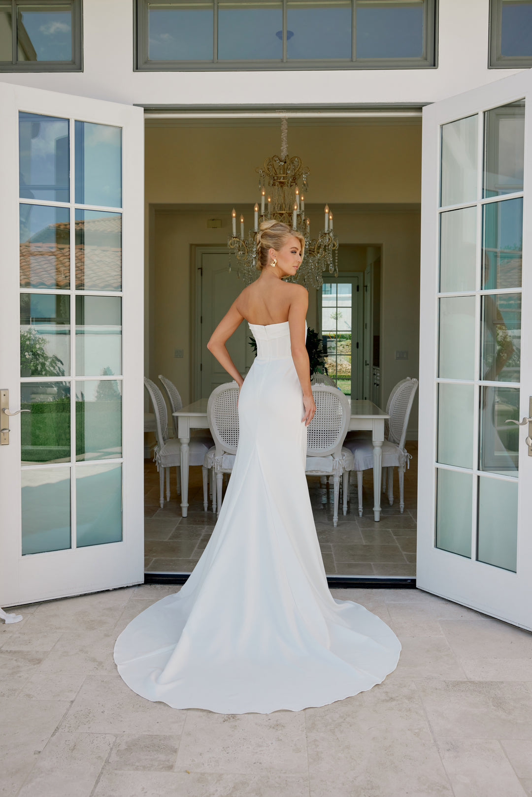 Fitted Strapless Bridal Gown by Nox Anabel JE1084