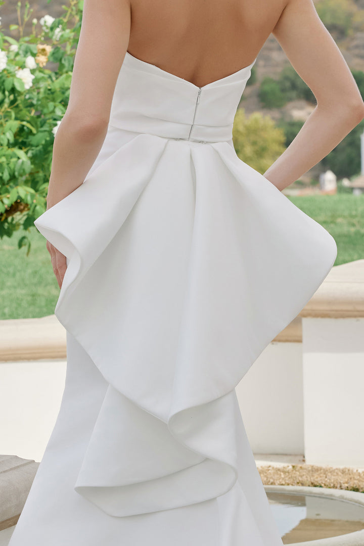 Fitted Strapless Bridal Gown by Nox Anabel JW1044