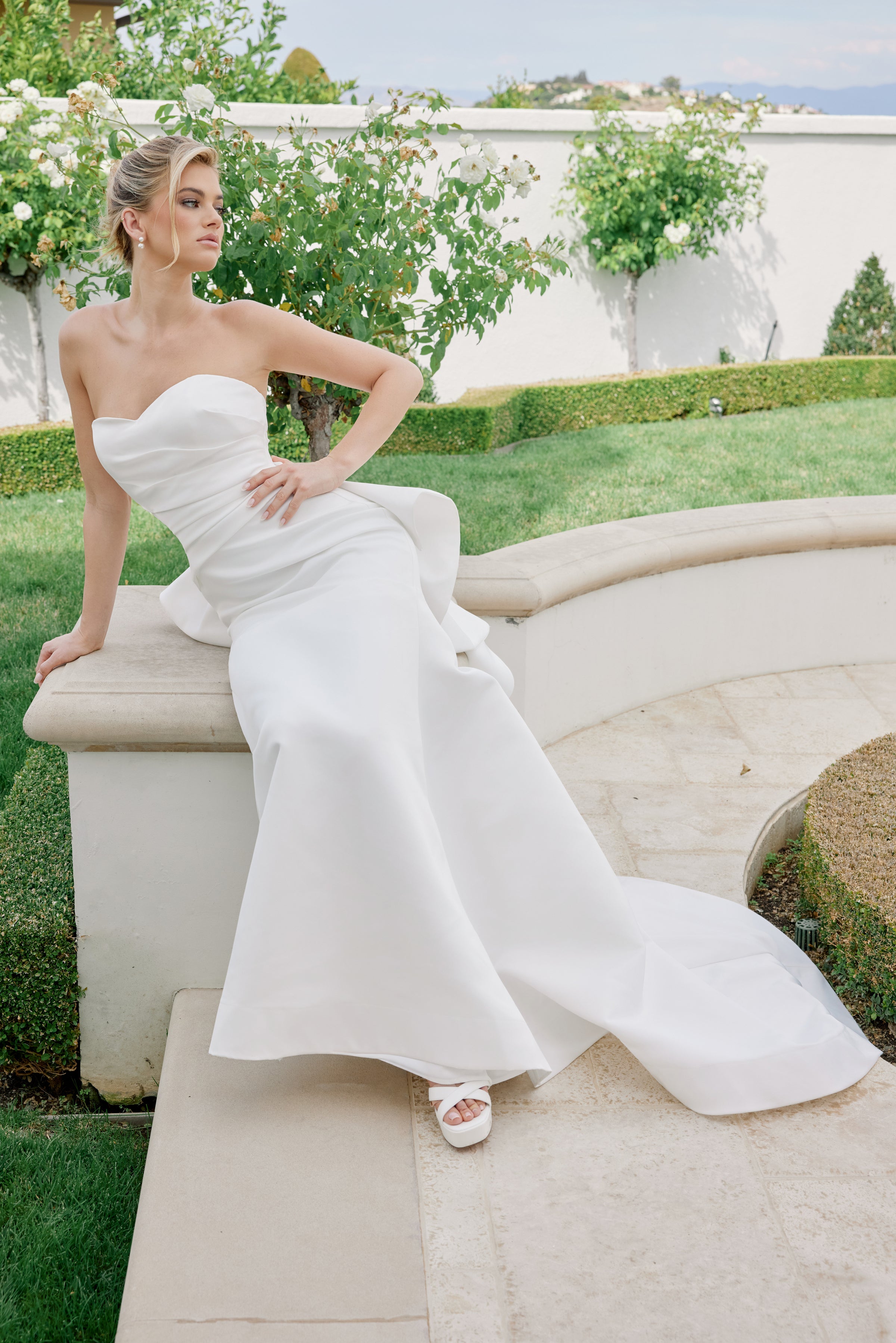 Fitted Strapless Bridal Gown by Nox Anabel JW1044 – ABC Fashion