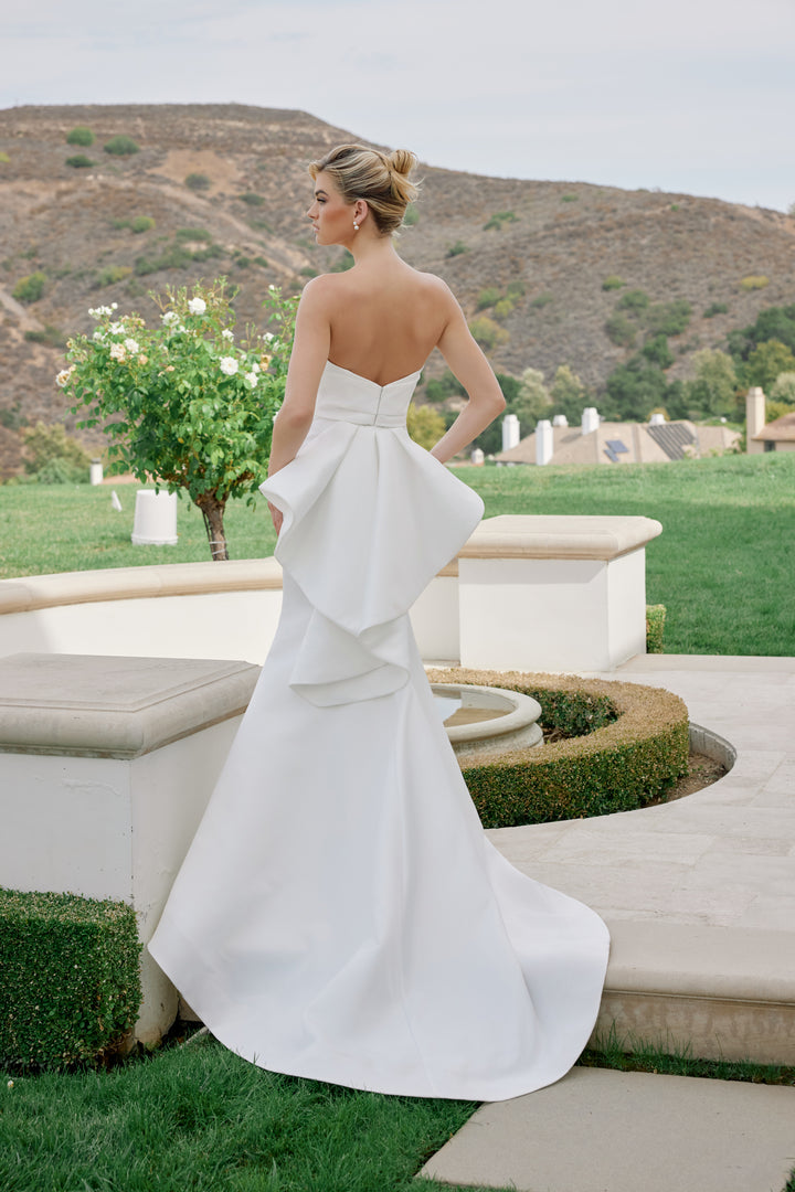 Fitted Strapless Bridal Gown by Nox Anabel JW1044