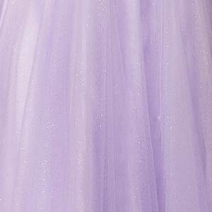 Beaded Satin Strapless Slit Gown by Poly USA 25046