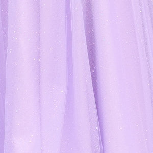 Glitter Jersey Fitted Cowl Slit Gown by Eureka EK186