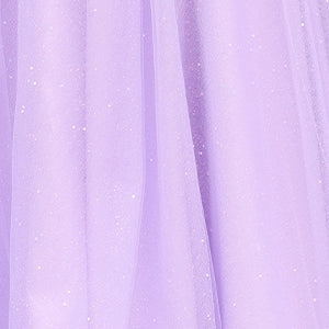 Applique Off Shoulder Tiered A-line Slit Gown by Adora 3214
